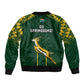 South Africa Rugby Bomber Jacket Go Champions Springboks