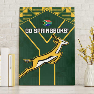 South Africa Rugby Canvas Wall Art Go Champions Springboks