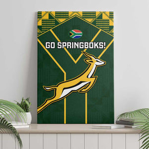 South Africa Rugby Canvas Wall Art Go Champions Springboks