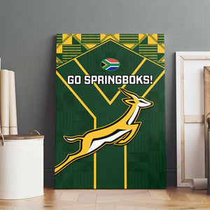 South Africa Rugby Canvas Wall Art Go Champions Springboks