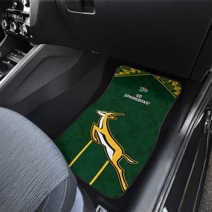 South Africa Rugby Car Mats Go Champions Springboks