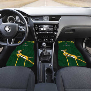 South Africa Rugby Car Mats Go Champions Springboks