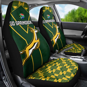 South Africa Rugby Car Seat Cover Go Champions Springboks