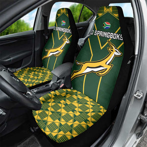 South Africa Rugby Car Seat Cover Go Champions Springboks