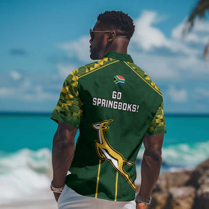 South Africa Rugby Hawaiian Shirt Go Champions Springboks