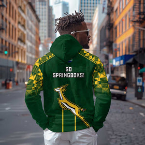 South Africa Rugby Hoodie Go Champions Springboks