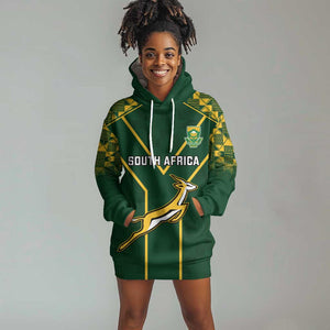 South Africa Rugby Hoodie Dress Go Champions Springboks