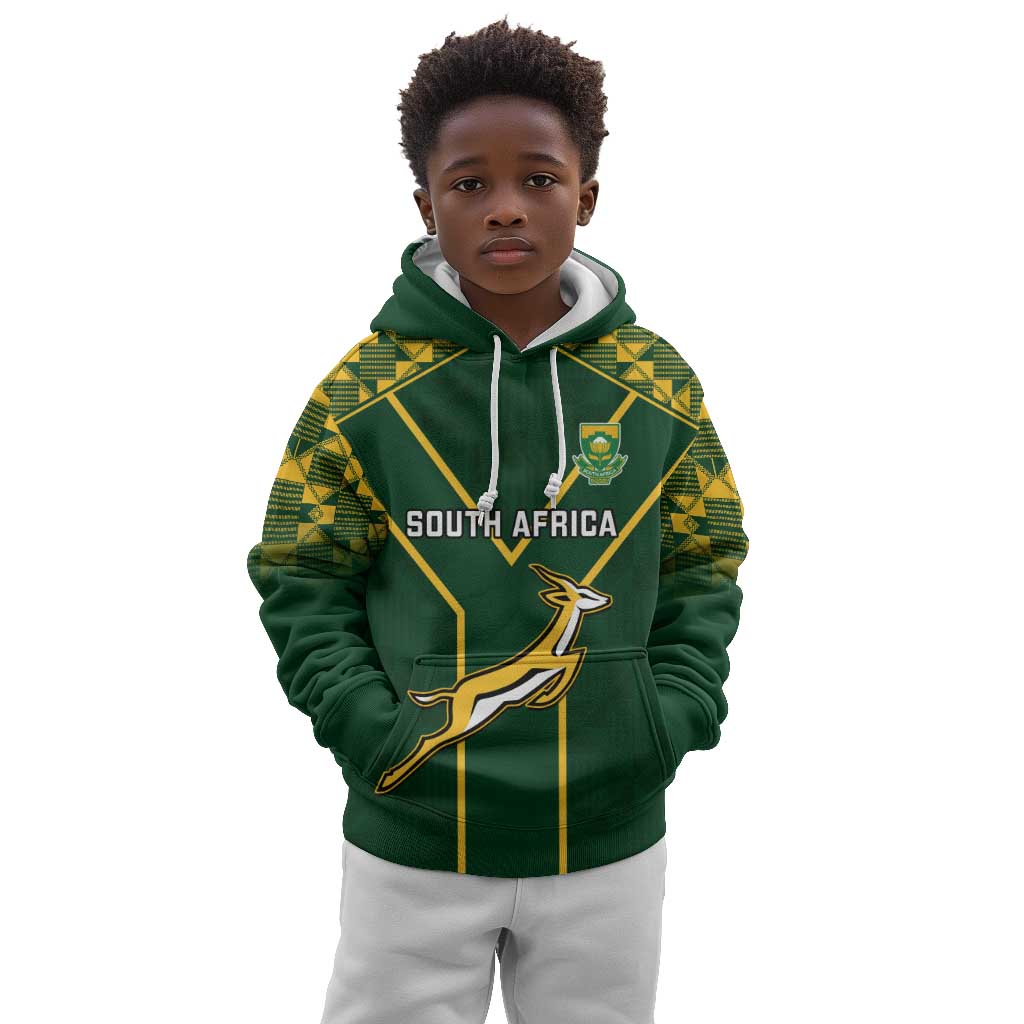 South Africa Rugby Kid Hoodie Go Champions Springboks