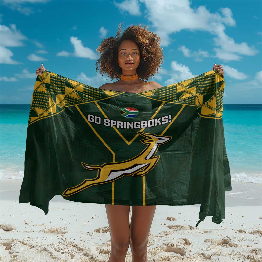 South Africa Rugby Sarong Go Champions Springboks