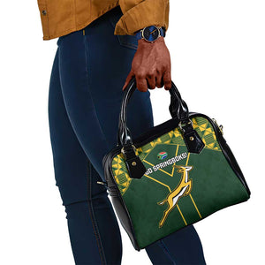 South Africa Rugby Shoulder Handbag Go Champions Springboks