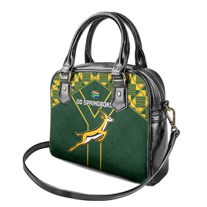 South Africa Rugby Shoulder Handbag Go Champions Springboks