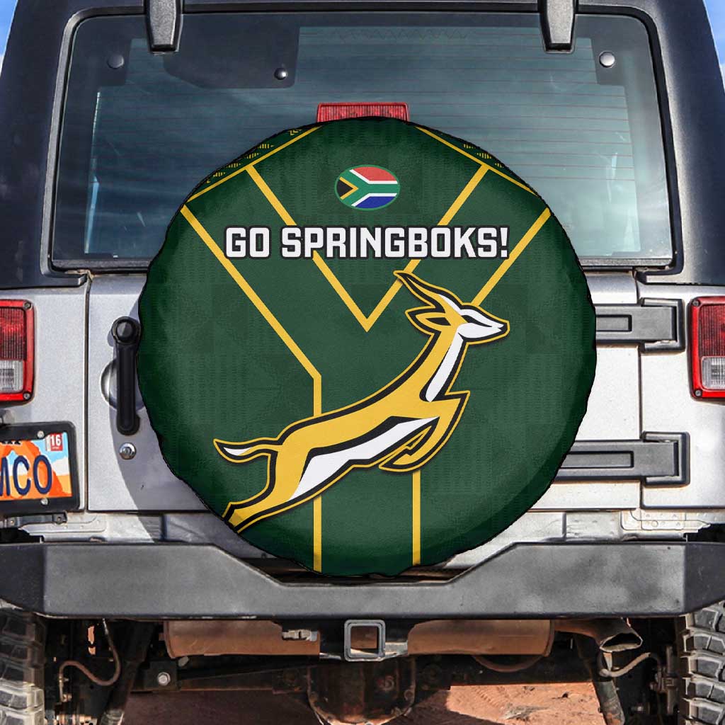 South Africa Rugby Spare Tire Cover Go Champions Springboks