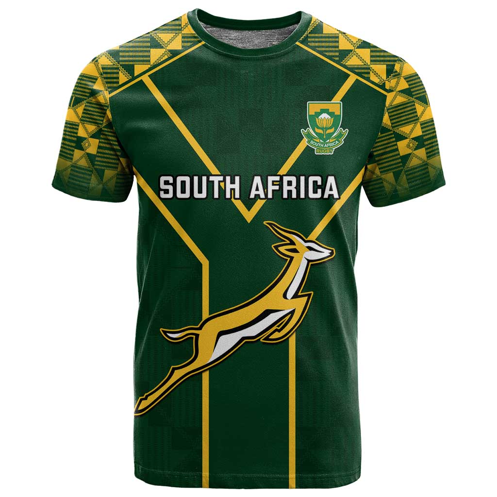 South Africa Rugby T shirt Go Champions Springboks