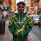 Custom South Africa Rugby Hoodie Go Champions Springboks