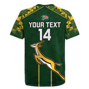 Custom South Africa Rugby Rugby Jersey Go Champions Springboks