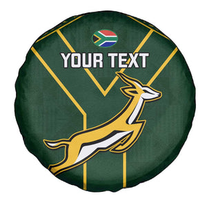 Custom South Africa Rugby Spare Tire Cover Go Champions Springboks