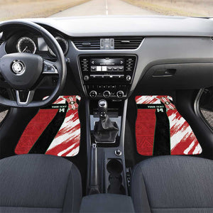 Custom Kenya Rugby Sevens Car Mats Maasai Shield With African Pattern