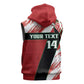 Custom Kenya Rugby Sevens Sleeveless Hoodie Maasai Shield With African Pattern - African Pride