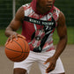 Custom Kenya Rugby Sevens Sleeveless Hoodie Maasai Shield With African Pattern - African Pride