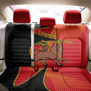 Ethiopia Derg Downfall Day Back Car Seat Cover Ethiopian Lion of Judah