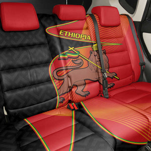 Ethiopia Derg Downfall Day Back Car Seat Cover Ethiopian Lion of Judah