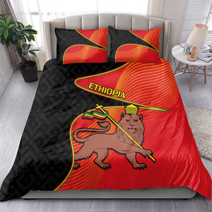 Ethiopia Derg Downfall Day Bedding Set Ethiopian Lion of Judah