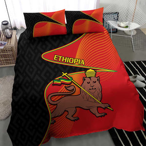 Ethiopia Derg Downfall Day Bedding Set Ethiopian Lion of Judah