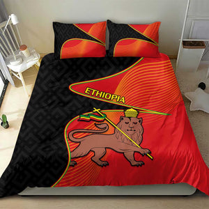 Ethiopia Derg Downfall Day Bedding Set Ethiopian Lion of Judah