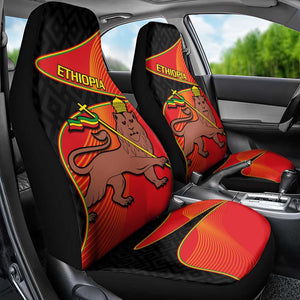 Ethiopia Derg Downfall Day Car Seat Cover Ethiopian Lion of Judah