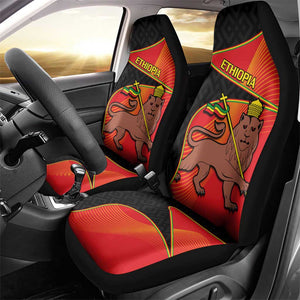 Ethiopia Derg Downfall Day Car Seat Cover Ethiopian Lion of Judah