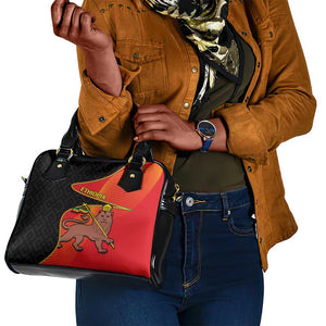 Ethiopia Derg Downfall Day Shoulder Handbag Ethiopian Lion of Judah