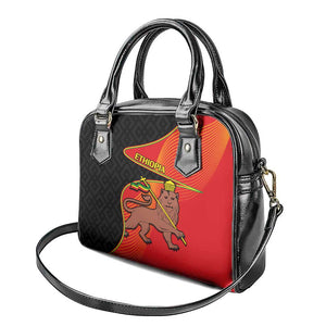 Ethiopia Derg Downfall Day Shoulder Handbag Ethiopian Lion of Judah