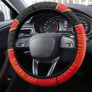 Ethiopia Derg Downfall Day Steering Wheel Cover Ethiopian Lion of Judah