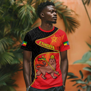 Ethiopia Derg Downfall Day T shirt Ethiopian Lion of Judah