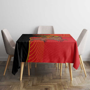 Ethiopia Derg Downfall Day Tablecloth Ethiopian Lion of Judah