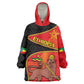 Ethiopia Derg Downfall Day Wearable Blanket Hoodie Ethiopian Lion of Judah