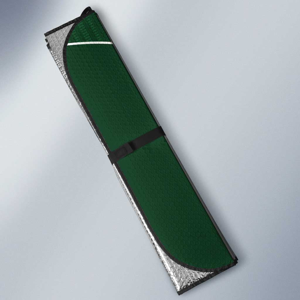 South Africa Rugby Custom Auto Sun Shade Springboks Kente Rhino Symbol