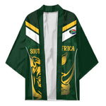 South Africa Rugby Custom Kimono Springboks Kente Rhino Symbol