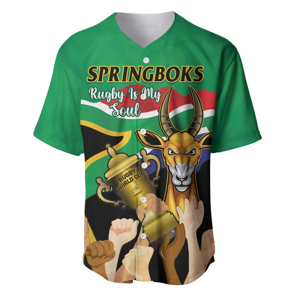 South Africa Special Holiday Baseball Jersey Springboks Champions Celebration Rugby Is My Soul