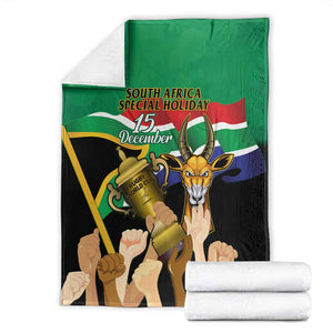 South Africa Special Holiday Blanket Springboks Champions Celebration Rugby Is My Soul