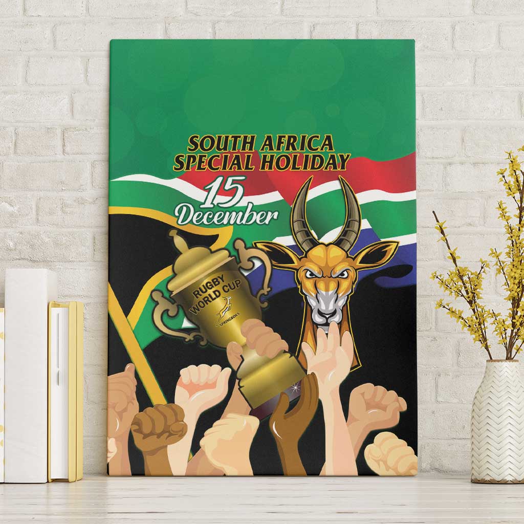 South Africa Special Holiday Canvas Wall Art Springboks Champions Celebration Rugby Is My Soul