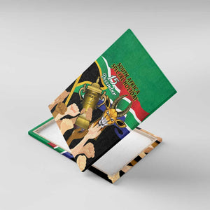 South Africa Special Holiday Canvas Wall Art Springboks Champions Celebration Rugby Is My Soul