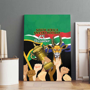 South Africa Special Holiday Canvas Wall Art Springboks Champions Celebration Rugby Is My Soul