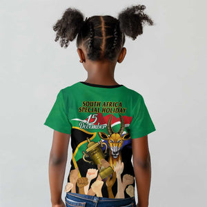 South Africa Special Holiday Kid T shirt Springboks Champions Celebration Rugby Is My Soul