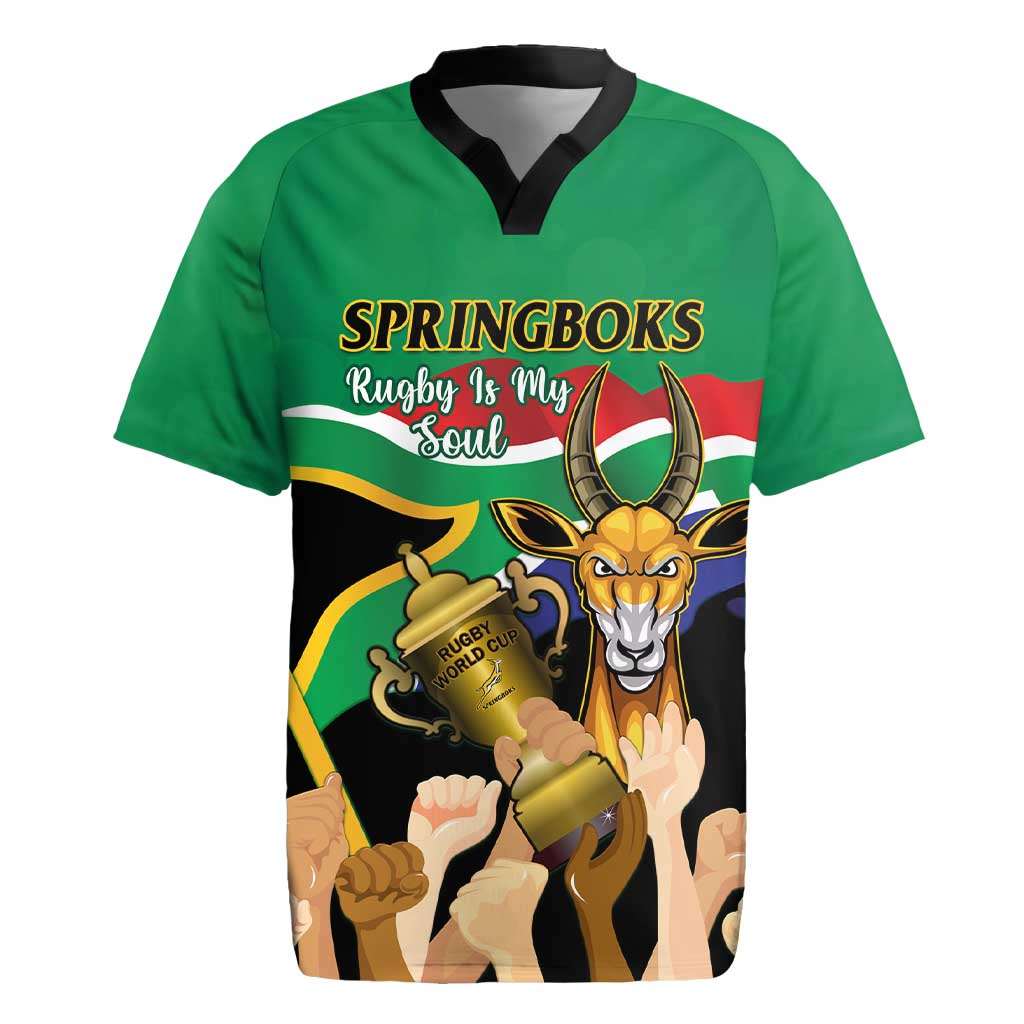 South Africa Special Holiday Rugby Jersey Springboks Champions Celebration Rugby Is My Soul