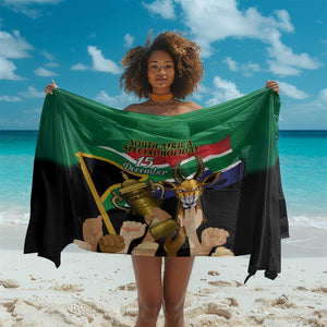 South Africa Special Holiday Sarong Springboks Champions Celebration Rugby Is My Soul