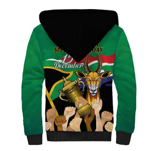 South Africa Special Holiday Sherpa Hoodie Springboks Champions Celebration Rugby Is My Soul