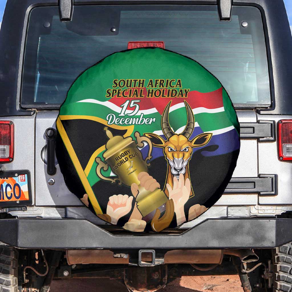 South Africa Special Holiday Spare Tire Cover Springboks Champions Celebration Rugby Is My Soul