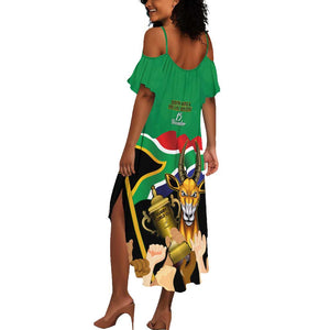 South Africa Special Holiday Summer Maxi Dress Springboks Champions Celebration Rugby Is My Soul