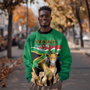 South Africa Special Holiday Sweatshirt Springboks Champions Celebration Rugby Is My Soul